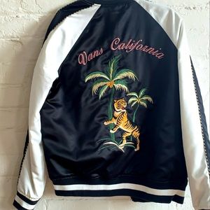 Vans Jacket- Souvenir Satin California Bomber